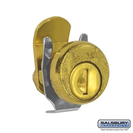 Salsbury Salsbury 4190 Lock - Standard Replacement for Locking Column Mailbox & Modern Mailbox with 2 Keys - Finish; Gold 4190